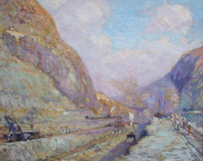 Alson Clark - Panama Canal